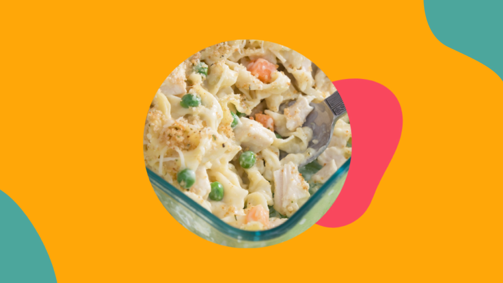 Simple Chicken Noodle Casserole