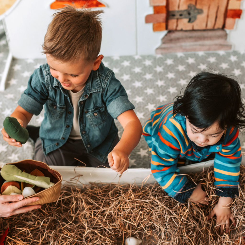 Lifestyle Square Kids Tactile Playing