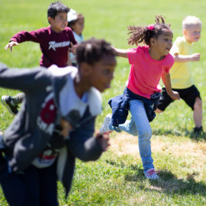 Lifestyle Square Kids Running